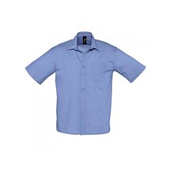 Safeblock - Ανδρικό κοντομάνικο πουκάμισο Bristol (Blue)