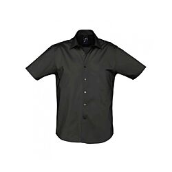 Safeblock - Ανδρικό κοντομάνικο πουκάμισο Broadway (Black)