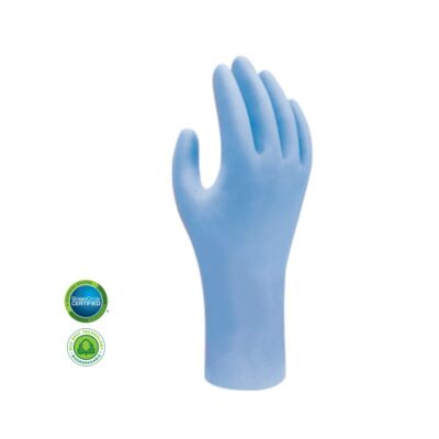 Safeblock - Βιοδιασπώμενα Γάντια Νιτριλίου Μιας Χρήσης 7500PF (100τμχ) Showa