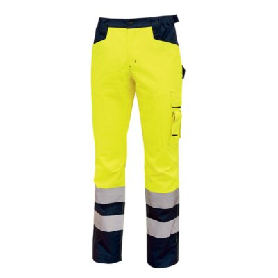 Safeblock - Φωσφορούχο παντελόνι εργασίας Beacon U-Power (Yellow)