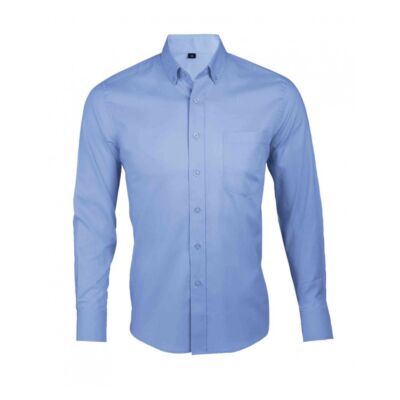 Safeblock - Ανδρικό μακρυμάνικο πουκάμισο Business Men (Blue)